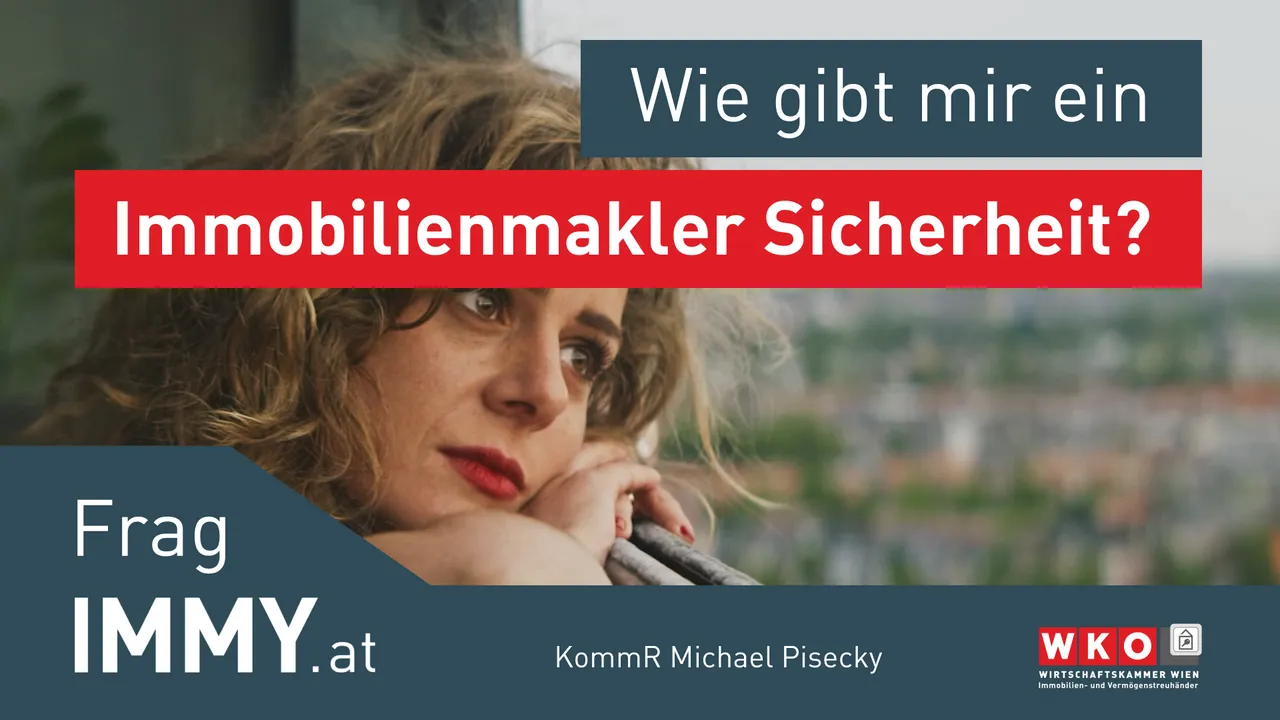 Wie gibt mir ein Immobilienmakler Sicherheit?