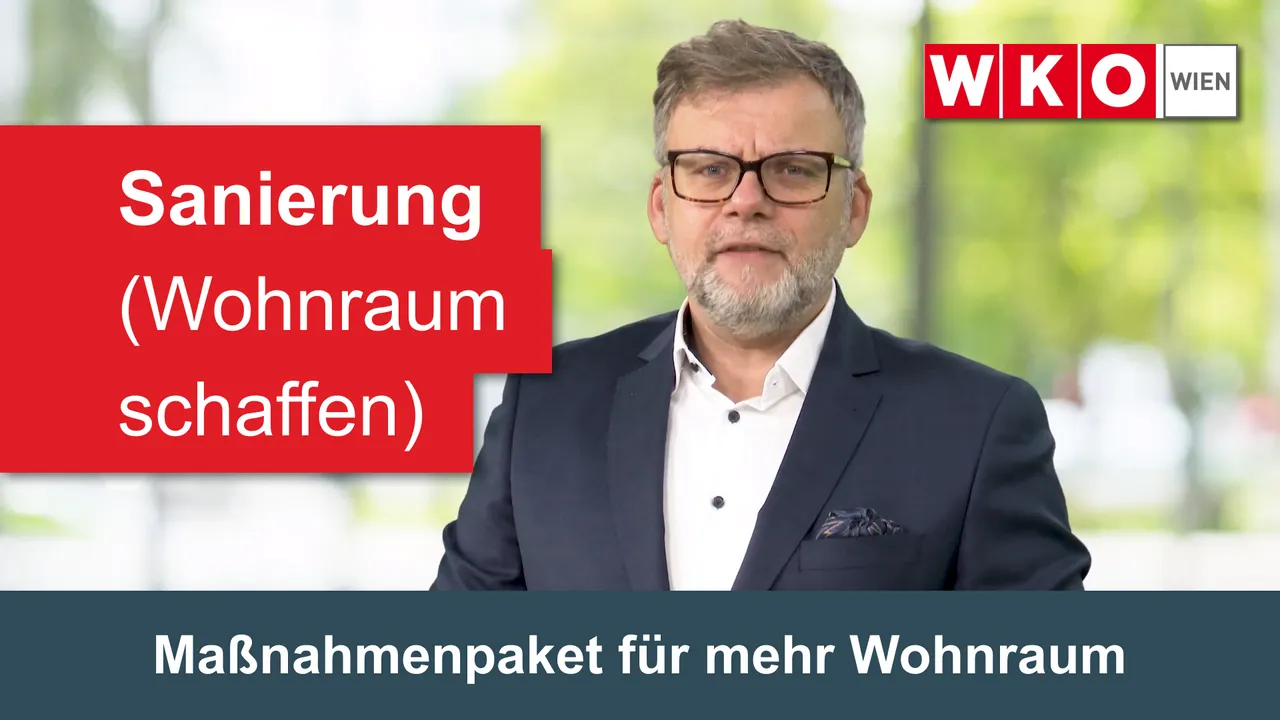 Sanierung (Wohnraum schaffen): Maßnahmenpaket für mehr Wohnraum | IMMY.at Expertenstatement