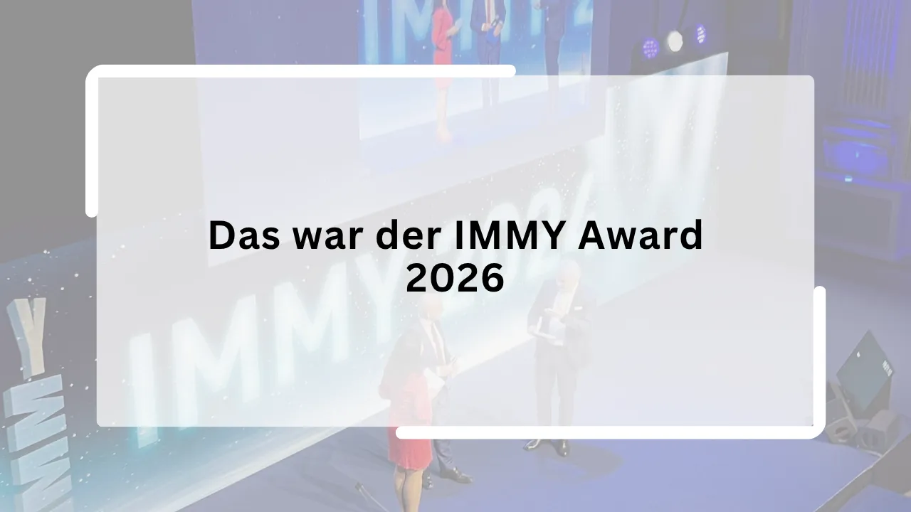 Das war der IMMY Award 2026