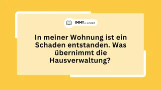 Was übernimmt die Hausverwaltung?