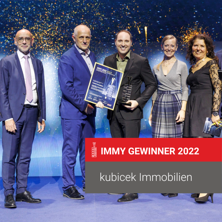 IMMY Gewinner 2022 Kubicek Immobilien